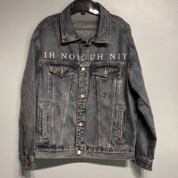 IH NOM UH NIT Jackets Coats Nwot Ih Nom Uh Nit Denim Jacket